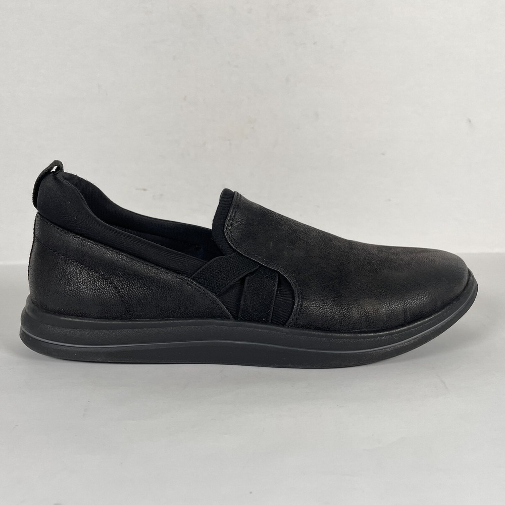 Clarks Breeze Bali Loafers Womens Size 6.5 M Black Slip On Casual Walking Shoes